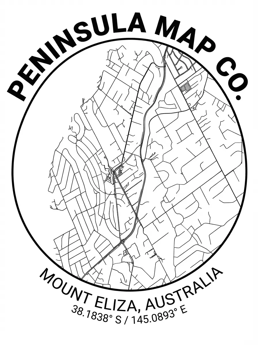Peninsula Map Co Logo