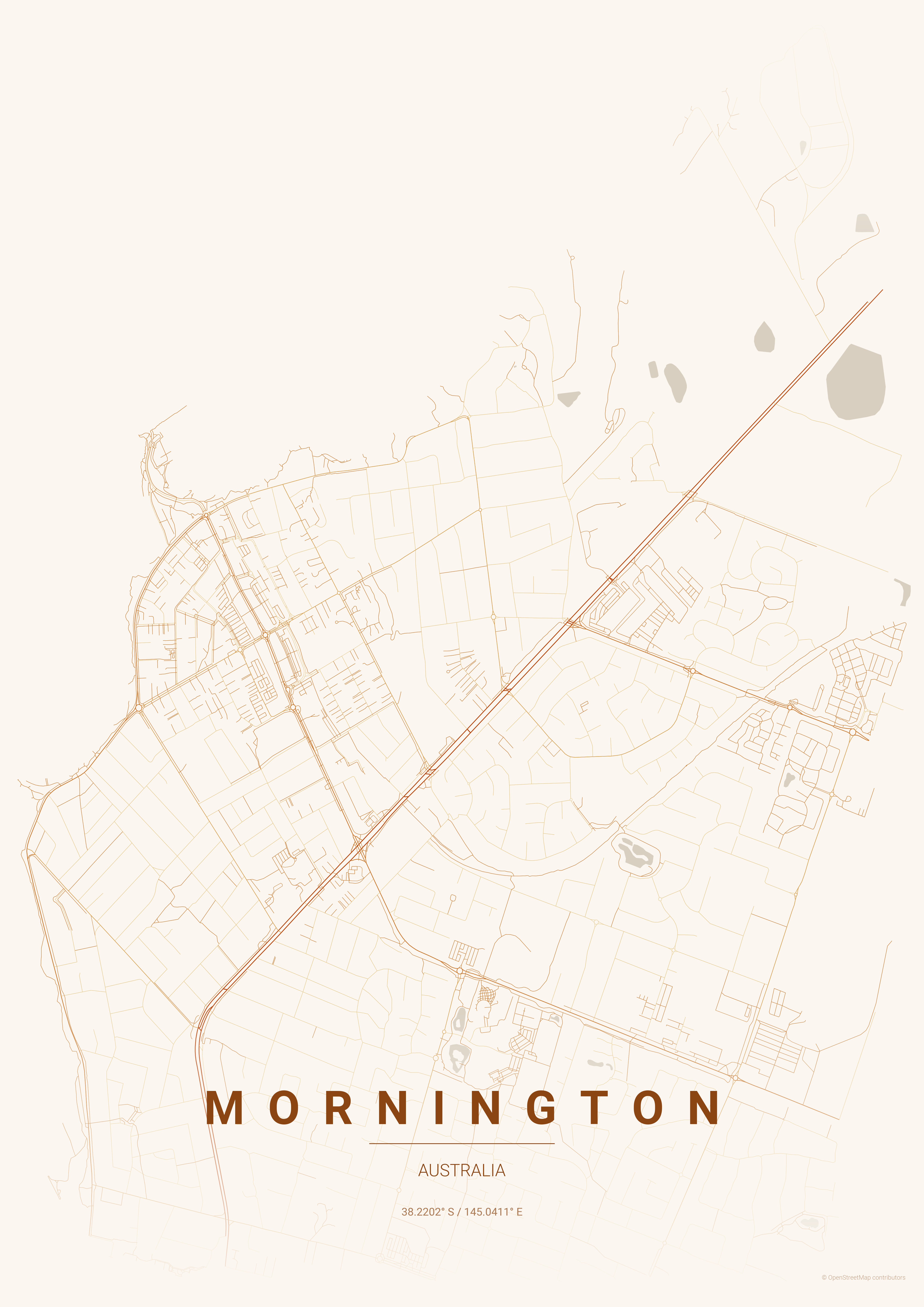 Mornington map