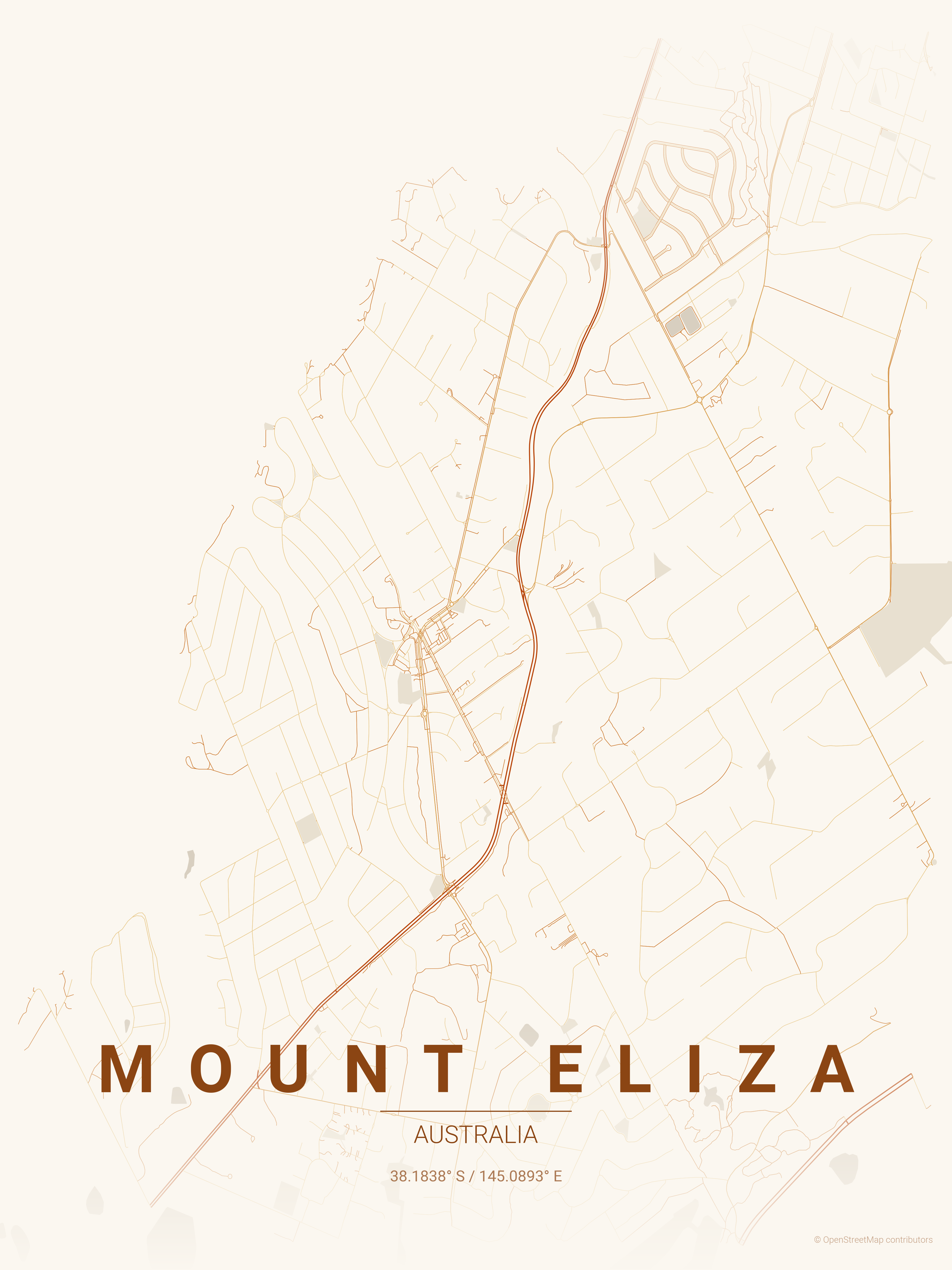 Mount Eliza map